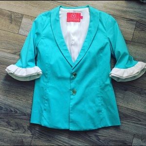 Lissa Mar ruffle blazer
